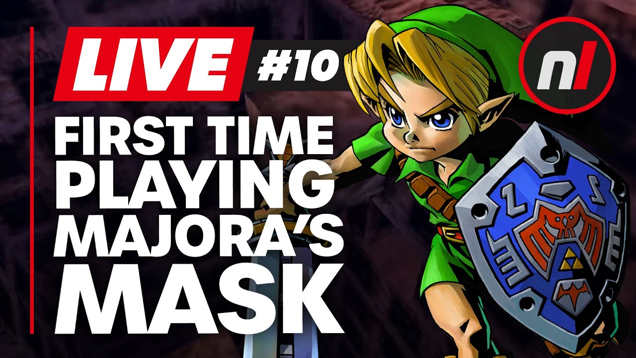 Playing Zelda: Majora’s Mask FOR THE FIRST TIME!
