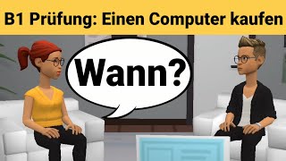 Mündliche Prüfung Deutsch B1 | Gemeinsam etwas planen/Dialog |sprechen Teil 3: Computer
