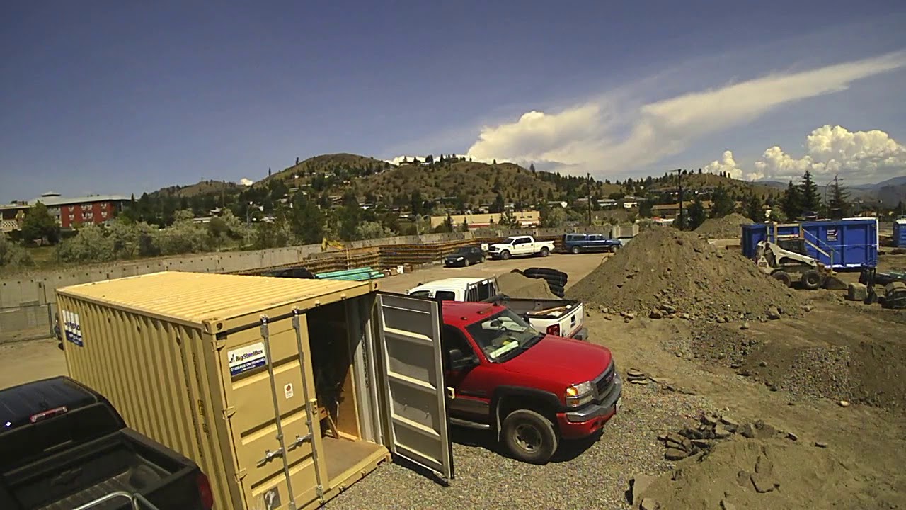 NationWide Self Storage Kamloops Construction Time Lapse YouTube