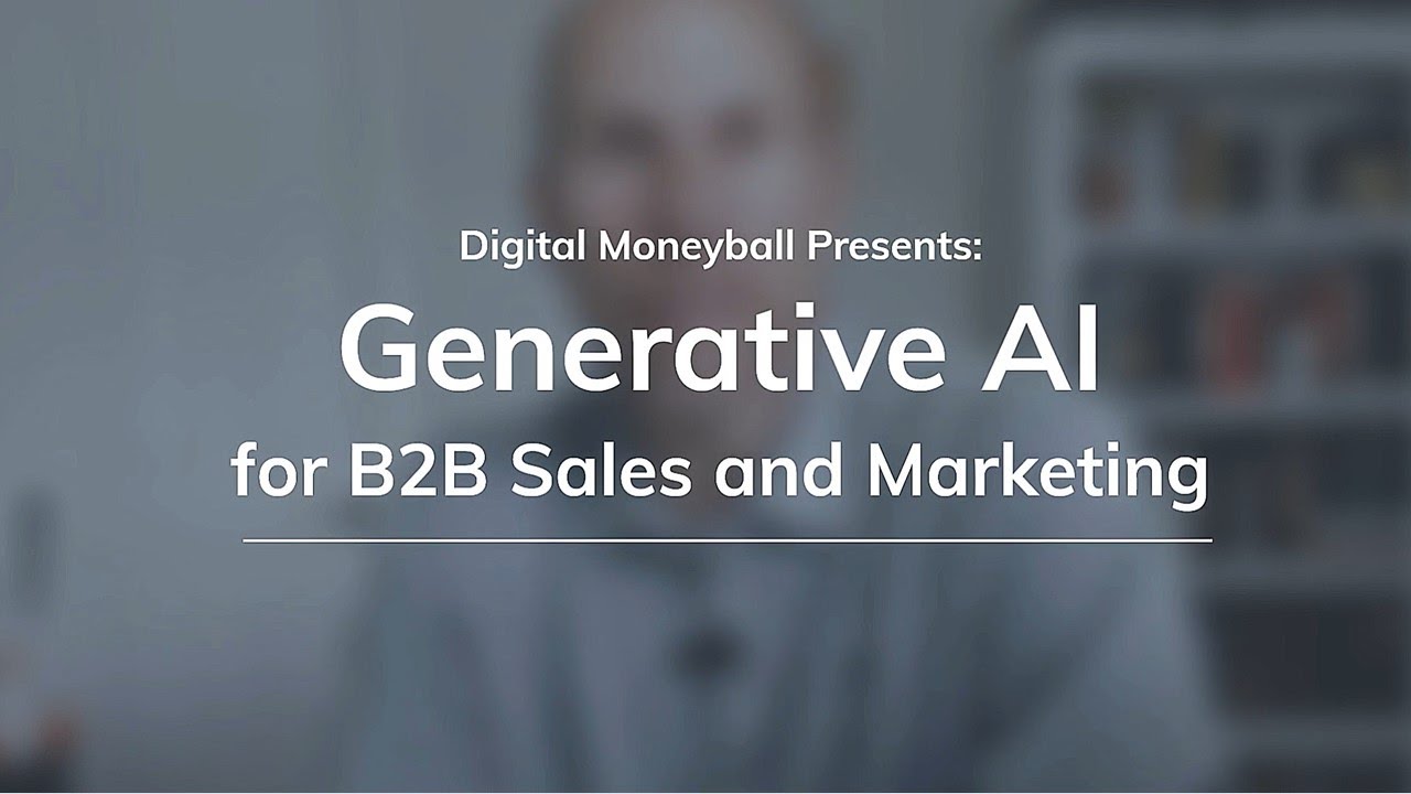ChatGPT for B2B - Sales and Marketing Overview