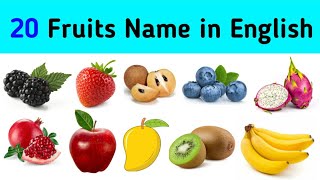 Fruits Name | Learn Fruits Name in English with pictures| Name of Fruits Basic English Learning ||