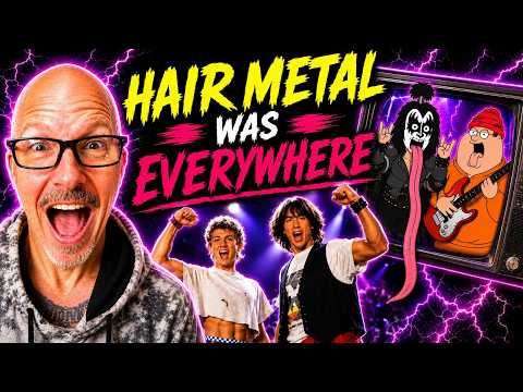 When Hair Metal Took Over TV & Movies
