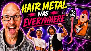 When Hair Metal Took Over TV & Movies