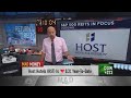 Jim Cramer breaks down the bright spots and low points in real estate investment trusts