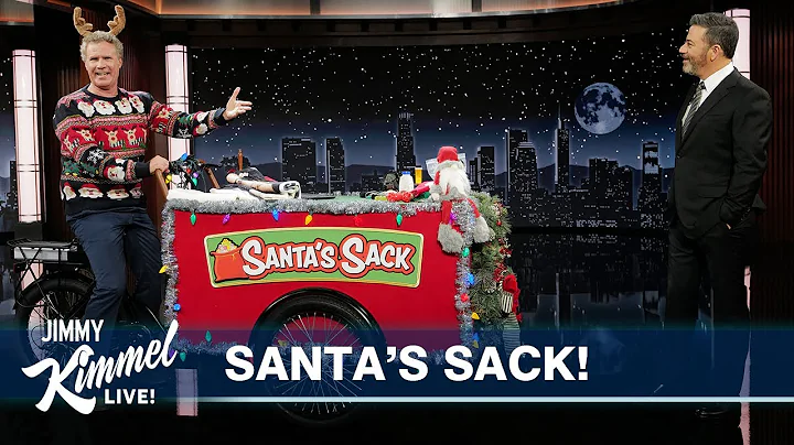 Will Ferrell Sells His Crap for Christmas During J...