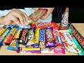 ASMR:CHOCOLAT MUNCH,KWALITY WALLS ICECREAM,SNICKERS,FLAKE,MALTESERS TEASERS,CHOCOLATE ICECREAM