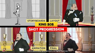 Minions | King Bob Shot Progression | Illumination | Animation Breakdown | 3D Animation Internships