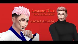 The Sims 4 CAS 🩸 Sukuna Ryomen 🩸 with CC (Download)