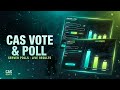 RedM Vote and Poll System | All Frameworks | CAS Scripts
