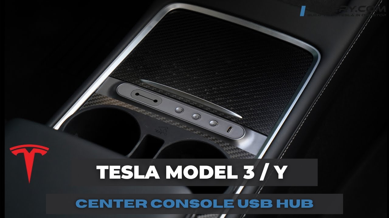 2024 Model 3 Highland Mittelkonsole USB-Hub – TESLAUNCH