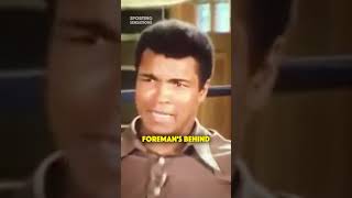 Muhammad Ali Trash Talk vs Foreman #shorts