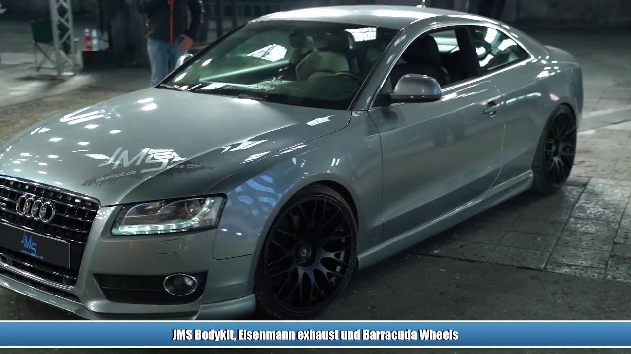 Audi A5 8t Coupe Mit Tuning A La Jms Fahrzeugteile Youtube