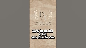 “Ba ngàn sáu trăm hecta đất bị kẹt giữa lòng Sài Gòn” #voiceofthemarket #derektran  #batdongsan