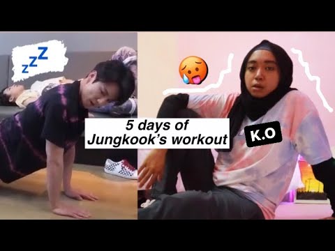 I tried BTS Jungkook’s workout for 5 days | Malaysia - YouTube