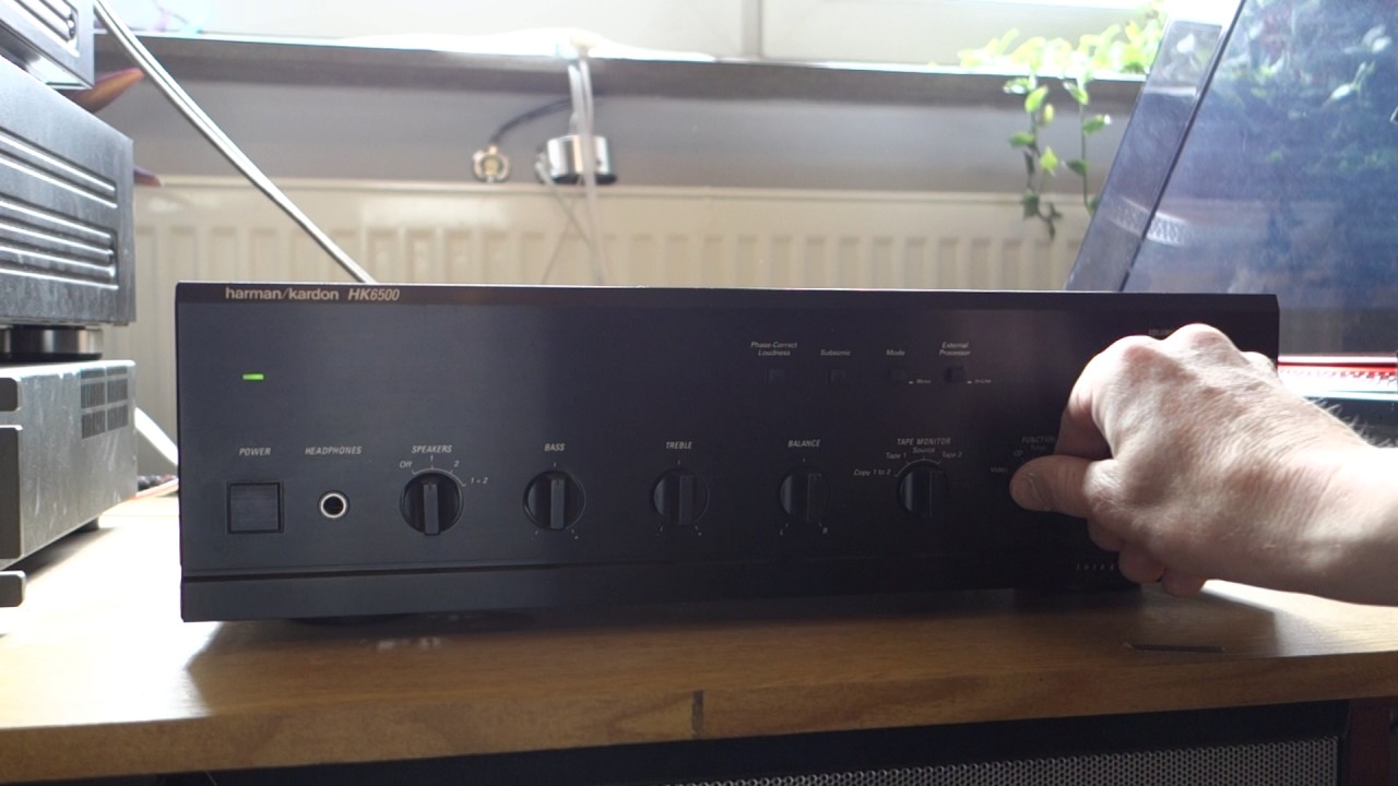 harman kardon HK 6500 - YouTube