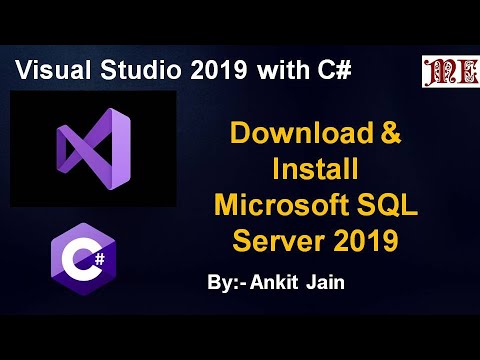 How to install and Configure Microsoft SQL Server 2019 & SSMS ||C# Tutorial Part-1 ||By:- Ankit Jain