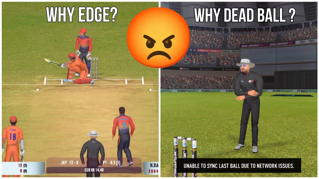 Why this worst edges and dead ball in Real Cricket 22 YouTube