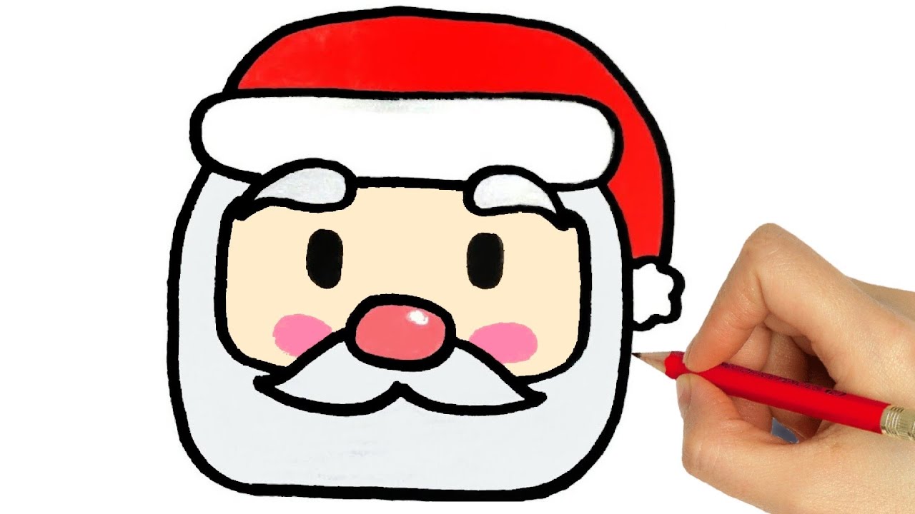 How To Draw Santa Claus Kawaii