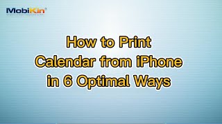 How to Print Calendar from iPhone in 6 Optimal Ways