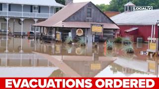 Flooding along Whitewater River prompts rescues evacuations in Indiana
