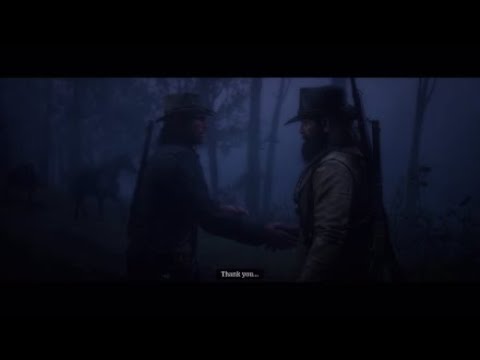 Red Dead Redemption 2 - Ending [Help John Get To Safety] - YouTube