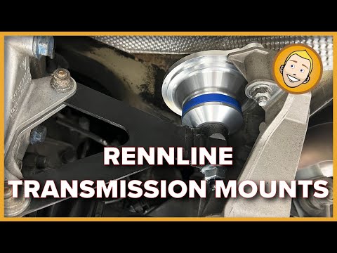 RENNLINE Transmission Mount Install on a Porsche Cayman S 987