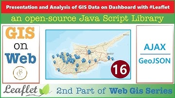 The Leaflet: GeoJSON Data and AJAX Plugin | GIS Data on Web with Leaflet.js API | 16 | @GISSchools
