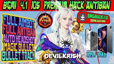 bgmi ios hack 4.1 free |how to hack bgmi ios 4.1 |skin hack bgmi ios | iPad And IPhone ios hack free