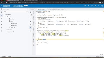 Modifying data in ArrayDataProvider with JavaScript in Visual Builder