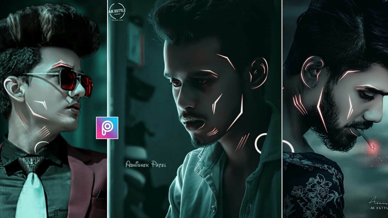 Instagram Viral Face Neon Lights Photo Editing 2019 New Neon