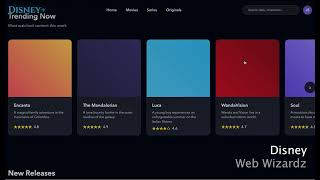 Full Web Wizardz  - Disney Plus (HTML, CSS, Javascript) (reupload) Guide