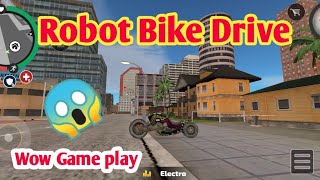 Robot Bike Race & Jump Test | Rope Hero Vice Town - Android Gameplay - Video screenshot 3
