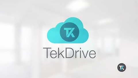 TekDrive Product Overview