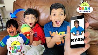 Prank Calling Ryan Toys Review!! OMG He Actually Answered!!