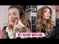 GET READY WITH ME 💗 Dagelijkse haar en make-up routine