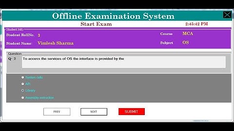 Offline Examination System : Best VB.NET Project 2020 (Tut #18) |CODERBABA