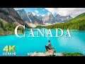 CANADA 4K Video UHD - Beautiful Nature Scenery with Relaxing Music | Sleep, Study, Work, Meditation