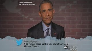 Mean Tweets: President Obama on \\