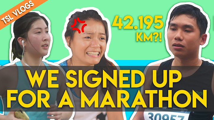 WE TRAINED FOR A 42KM MARATHON IN 2.5 MONTHS | TSL Vlogs