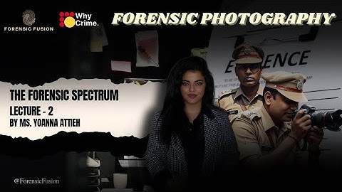 Framing the Truth: Forensic Photography by Ms. Yoanna Attieh #forensicphotography #forensicscience