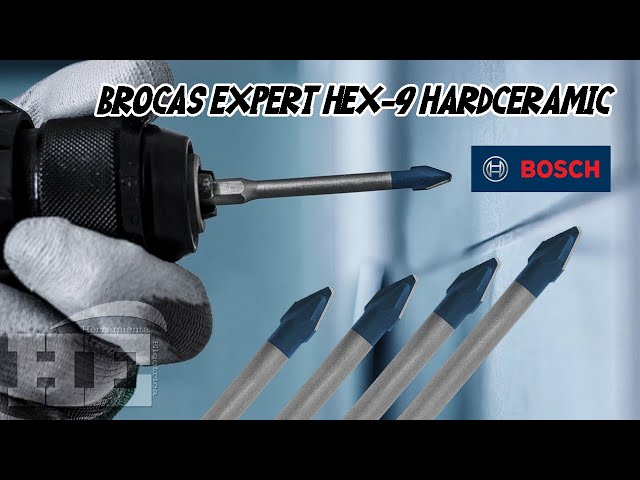 BROCA PORCELANICO HEX-9 HARD CERAMIC 10X90 BOSCH