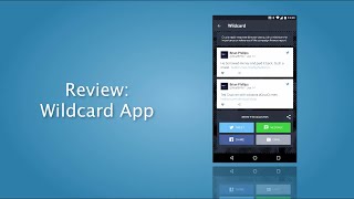 Review: Wildcard Android App For All Your News Needs screenshot 3