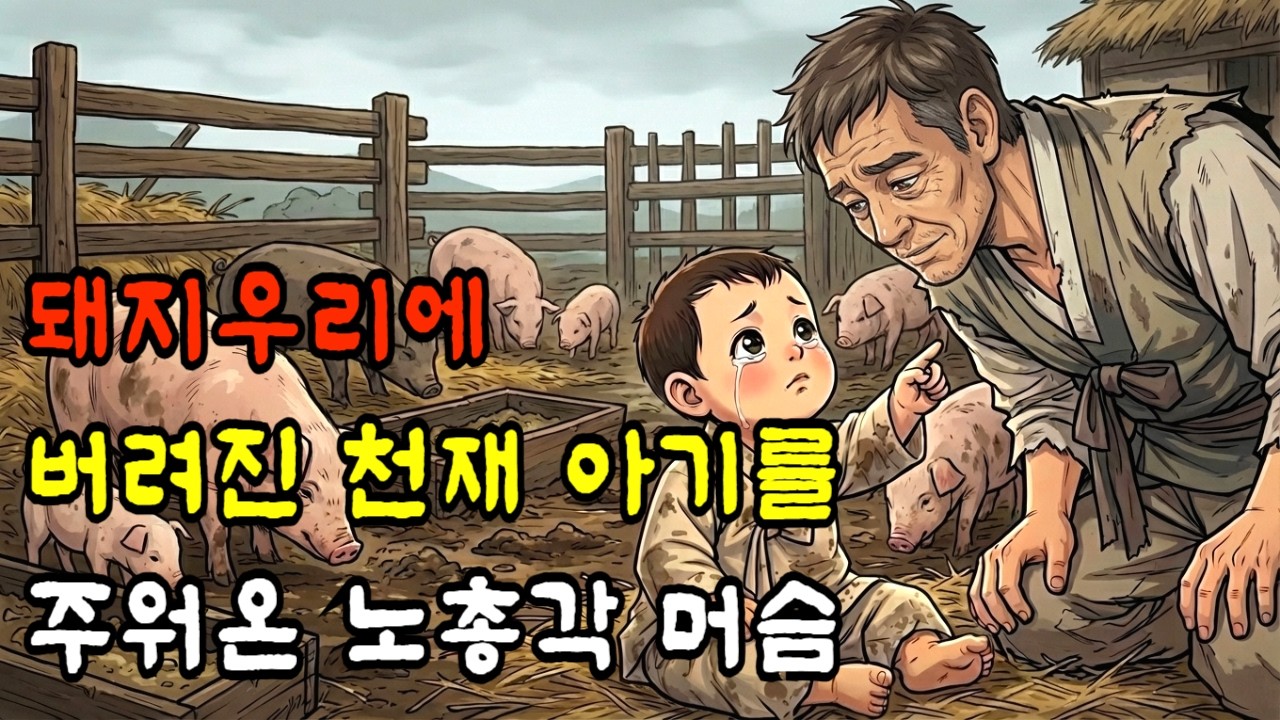 셈 천재 아기를 주워온 바보머슴 | 야담 옛날이야기 오디오북 수면동화 전설 민담