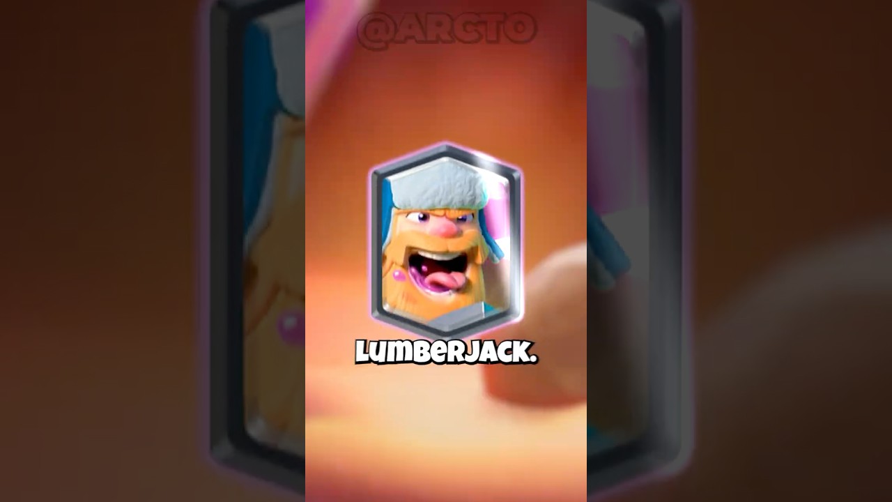 The Lumberjack Was Missing For a While #clashroyale