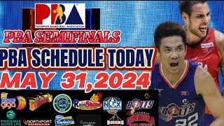 PBA SCHEDULE TODAY GAME 7 MAY 31,2024 | GAME RESULTS AND GAME STANDING MAY 29,2024 DO OR DIE GAME