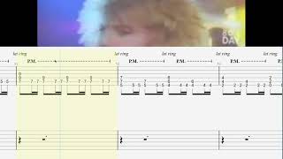 The Final Countdown  Europe  Tablature sur Backing Track