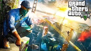 ХАКЕР ВЗЛОМАЛ И ОГРАБИЛ ГОРОД ВОТЧ ДОГС В ГТА 5 МОДЫ! WATCH DOGS ОБЗОР МОДА В GTA 5! ИГРЫ ВИДЕО MODS