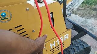 Chinese excavator H15R maintenance part 1