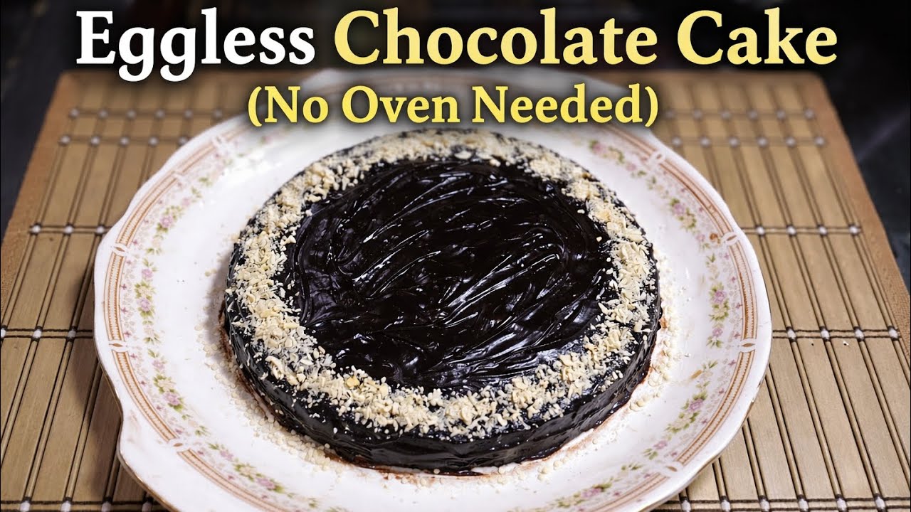 Chocolate Cake Without Oven | Eggless & Super Soft | चोकलेट केक बिना अंडा | Mannu ki Rasoi 