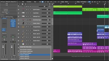 A Level Music Technology Coursework - Component 3 - James Bay full logic session